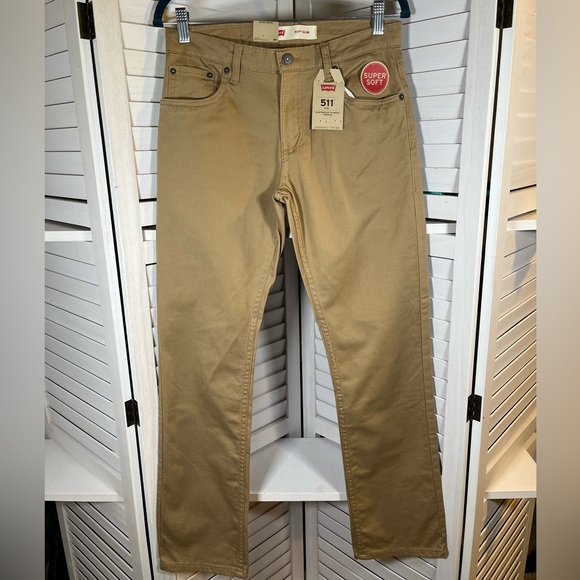 NEW LEVIS BIG KIDS PANTS - Picture 1 of 9